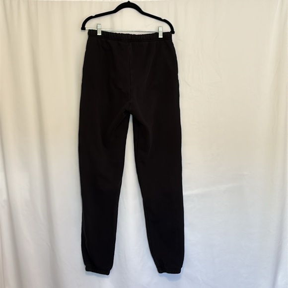Good American Leo Sweatpants Black size 2 - Picture 4 of 6